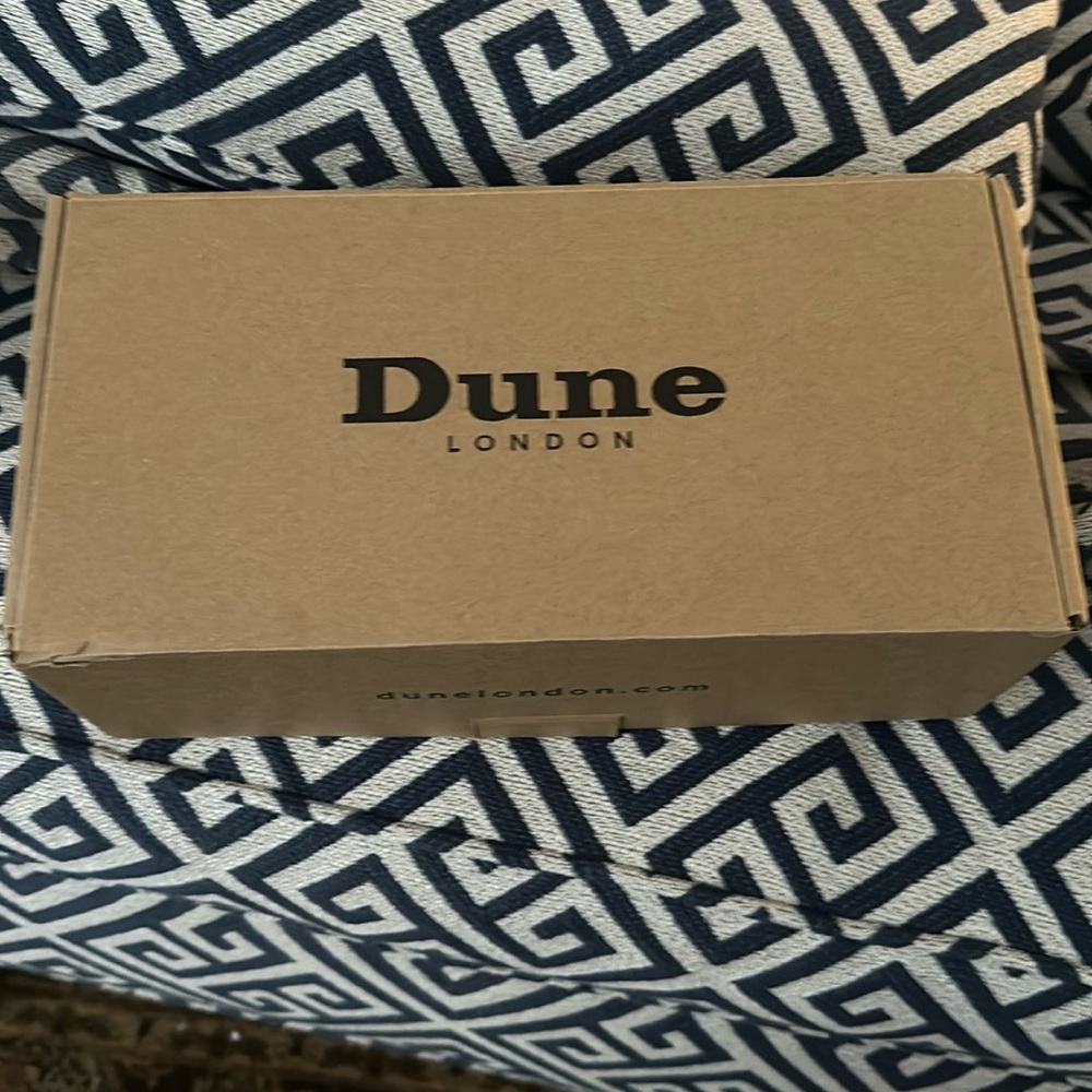 Dune, classic gold, synthetic shoes